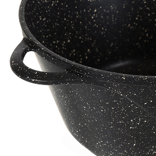 Кастрюля алюминий, антипригарное покрытие, 5 л, Горница, Гранит волна, к2731аг