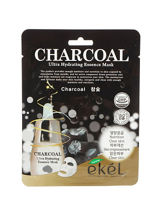 Маска для лица, Ekel, тканевая, очищающая, 25 мл, в ассортименте