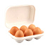 Контейнер пищевой для яиц пластик, 17.2х13х13 см, Бытпласт, С12121 - фото 2