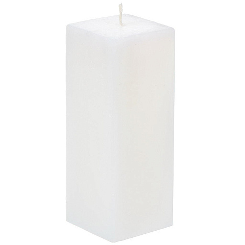 Свеча декоративная, квадратная, белая, Н-150, 1382110100