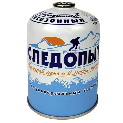 Газовый баллон резьбовой, 450 г, всесезонный, Следопыт, PF-FG-450