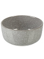 Салатник керамика, круглый, 15х7 см, 0.75 л, Stone, Daniks, HMN240412A1-BW, серый - фото 2