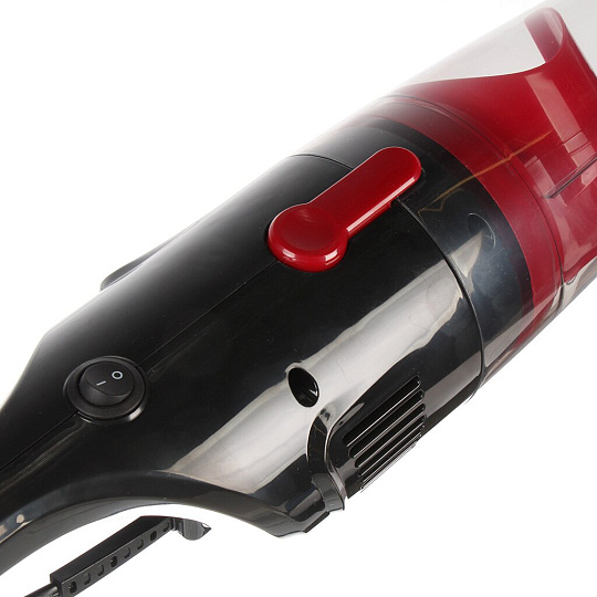 Пылесос вертикальный, Sakura, SA-8318BR, 800 Вт, с контейнером, 1.2 л, сухая уборка, черно-красный