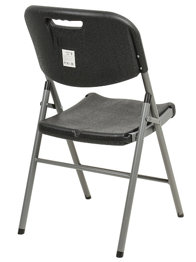 Стул складной Green Days, 49х45х78 см, металл, пластик, 45х49х78 см, HQ-M52-glide-black