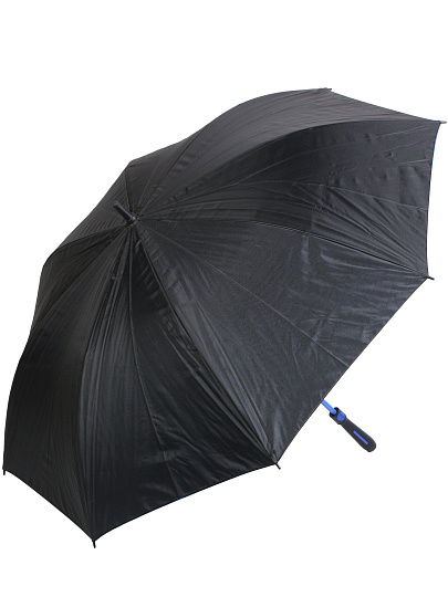 Зонт полуавтомат, трость, 8 спиц, 77 см, черный, Y4-11563