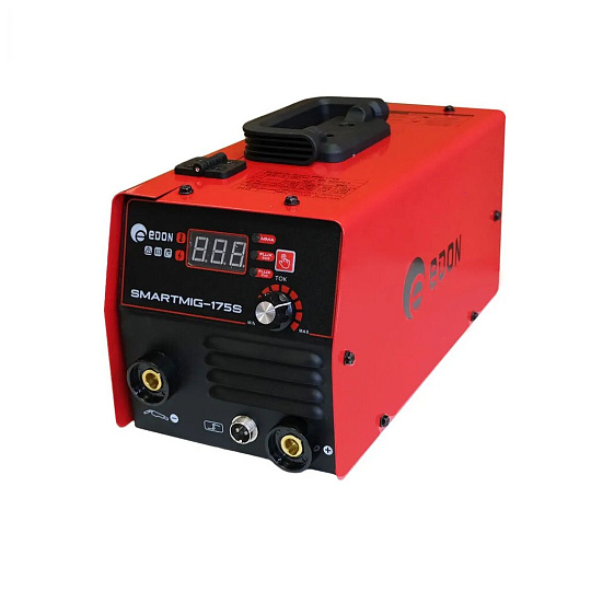 Сварочный аппарат инверторный, Edon, Редбо Smart MIG-175S, 6.4 кВт, 175 А, электрод, полуавтоматическая сварка