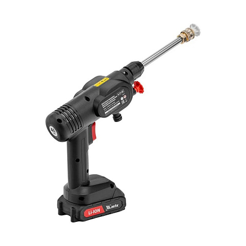 Мойка высокого давления аккумуляторные, MTX, А-21-02, 58211, 40 бар, 240 л/ч