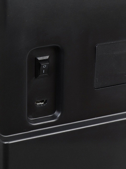 Фонарь декоративный 46х23.5х56 см, на ножках, USB шнур, АА 3шт, пластик, стекло, Камин, M120015