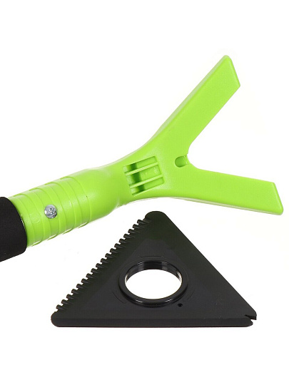 Щетка для снега телескопическая, 77-100 см, со скребком, Tornado, AD-04507