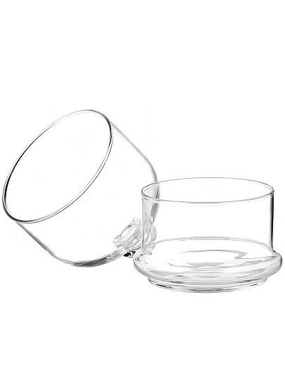 Емкость стекло, 0.49 л, с крышкой, Pasabahce, Basic, 96814B