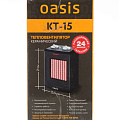 Тепловентилятор Oasis, KT-15, напольный, 1.5 кВт, 20 м2, черный - фото 10