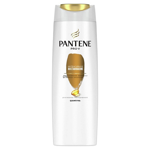 Шампунь Pantene Pro-V, Интенсивное восстановление, для всех типов волос, 250 мл