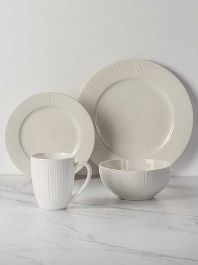 Сервиз столовый керамика, 16 предметов, на 4 персоны, Jewel, Шармель, ПС0029-50