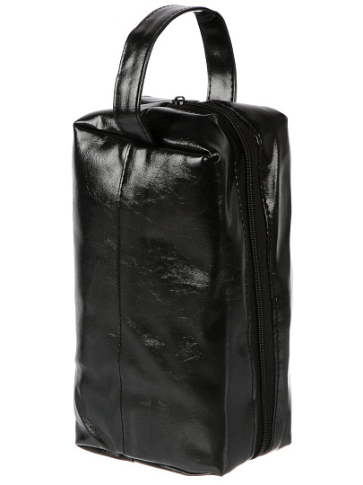 Косметичка экокожа, черная, 28Х11.5Х13см, A080049