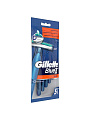 Станок для бритья Gillette, Blue2 Plus, для мужчин, 2 лезвия, 5 шт, одноразовые - фото 5