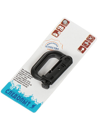 Карабин спортивный, пластиковый, 60 мм, Следопыт, PF-SH-14