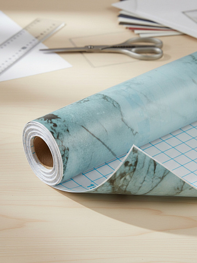 Пленка самоклеящаяся Jadeco, 0.45х8 м, мрамор, 0.08 мм, MR11