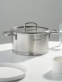 Кастрюля нерж, 4.75 л, с крыш, крыш стекло, Daniks, Тахо, индукц, SD-064-22 - фото 2