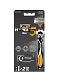 Станок для бритья Bic, Hybrid 5 Flex, для мужчин, 5 лезвий, 2 сменные кассеты, 921385 - фото 5