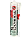 Клей монтажный Технониколь, акриловый, белый, водостойкий, однокомпонентный, 280 мл, 101032, Master Экспресс Декор