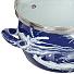 Кастрюля эмалированная сталь, 4 л, с крышкой, крышка стекло, Сантэкс, Шейк сине-белый, 1-2440111, индукция - фото 3
