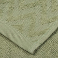 Полотенце кухонное махровое, 30х30 см, 450 г/м2, 100% хлопок, Silvano, Navy, серо-зеленое, Узбекистан - фото 3
