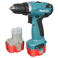 Дрель-шуруповерт аккумуляторный, Makita, 6261DWPE, 9.6 В