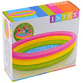 Бассейн надувной Intex, 147х33 см, Отблеск заката, 57422NP, 335 л, с надувным дном - фото 4