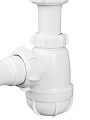 Сифон для умывальника, 1 1/2&amp;quot;х40, с гибкой трубой 40х40/50, Zegor, Z-PRO-3007 - фото 4