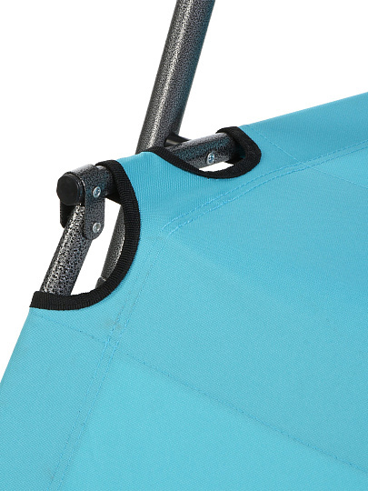 Шезлонг пляжный склад, мет-л, 153х60х80 см, 100 кг, син, оксфорд 600D