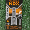 Ключ-насадка для кровельных саморезов, Nox, 8х48 мм, магнитный адаптер, блистер - фото 10