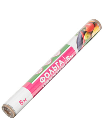 Фольга пищевая алюминий, 29х5 м, Марья Искусница