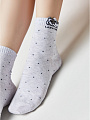 Носки жен.CLASSIC 17С-183СП р.25 х/б светло-серый Puppy 252 - фото 2