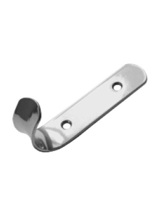 Крючок-вешалка 1-рожковый, Домарт, хром