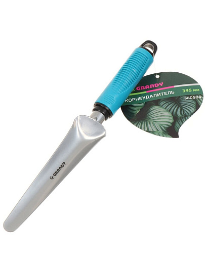 Корнеудалитель 345 мм, сталь, рукоятка пластик, Grandy, Connect