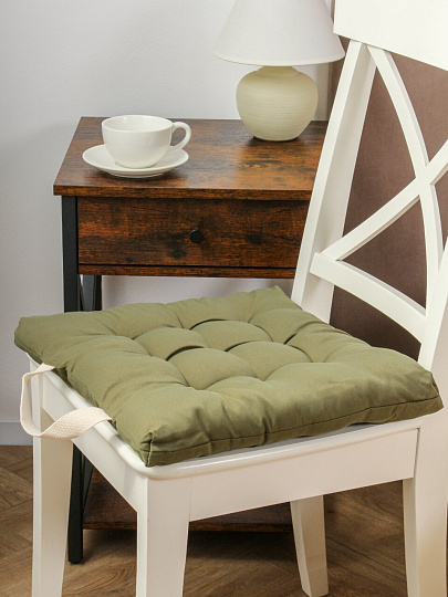 Сиденье мягкое с ручкой 100%пэ, 40х40 см, зеленое, A140079