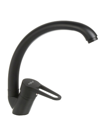 Смеситель для кухни, Aqwin, с картриджем, черный, A59270-6