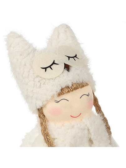 Фигурка декоративная Девочка, 32 см, белая, Y4-9417