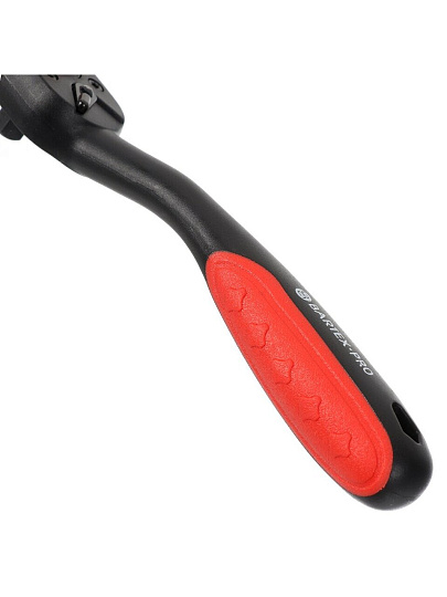 Ключ-трещотка с переключателем, Bartex, 1/4 '', полимерное покрытие, CrV, быстрый сброс, 2х компонентная ручка