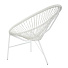 Стул 830х730х880 мм, белый, сиденье круглое, Acapulco, АС001 white - фото 2