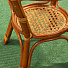 Мебель садовая Мария, медовая, стол, 55х56 см, 2 кресла, подушка бежевая, 110 кг, IND11 - фото 9