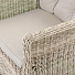 Мебель садовая Green Days, Оазис, бежевая, стол, 118х118х75 см, 4 кресла, подушка бежевая, CYH1949W - фото 9