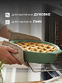 Форма для запекания керамика, 24.5х15х5.2 см, 0.75 л, овальная, бирюзовая, Daniks, Удовольствие, Y4-8720 - фото 3
