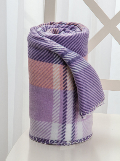 Плед 1.5-сп, 130х170 см, флис, 100%пэ, Silvano, Романтика