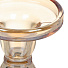 Подсвечник декоративный стекло, 1 свеча, 8.5х14 см, медовый, Y6-10441 - фото 2