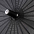 Зонт для женщин, механический, трость, 24 спицы, 65 см, полиэстер, черный/синий, Y822-051 - фото 7