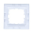 Рамка однопостовая, горизонтальная, белая, без вставки, Lezard, Karina Life, 707-0200-146 - фото 2