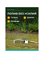 Разбрызгиватель импульсный, скорость 28,3 л/м, площадь покрытия до 344м², быстросъемный, Kalipso, DY7068G - фото 2