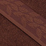 Полотенце банное 50х90 см, 100% хлопок, 500 г/м2, Перо, Barkas, коричневое, Узбекистан - фото 3