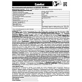 Фонарь встроенный аккумулятор, прожектор, Camelion, LED29314, зарядка от сети 220 В, пластик, режим SOS, желтый, 19 LED, 4В 2,3А-ч